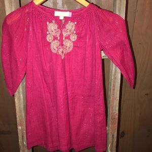Girl’s Pink Chicken Ava Tunic